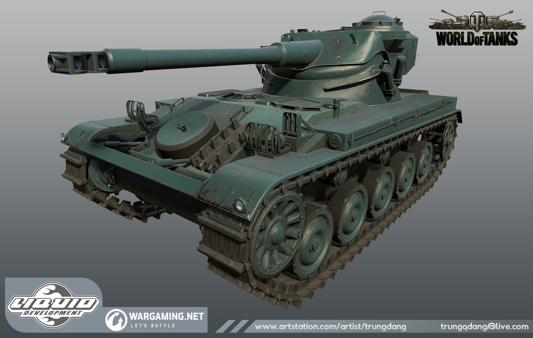 Amx 13 75 T1e6 E 50m T Hmc Panther Wespe D W 2 T 46 Crusader A 44 Possible Hd Renders The Armored Patrol