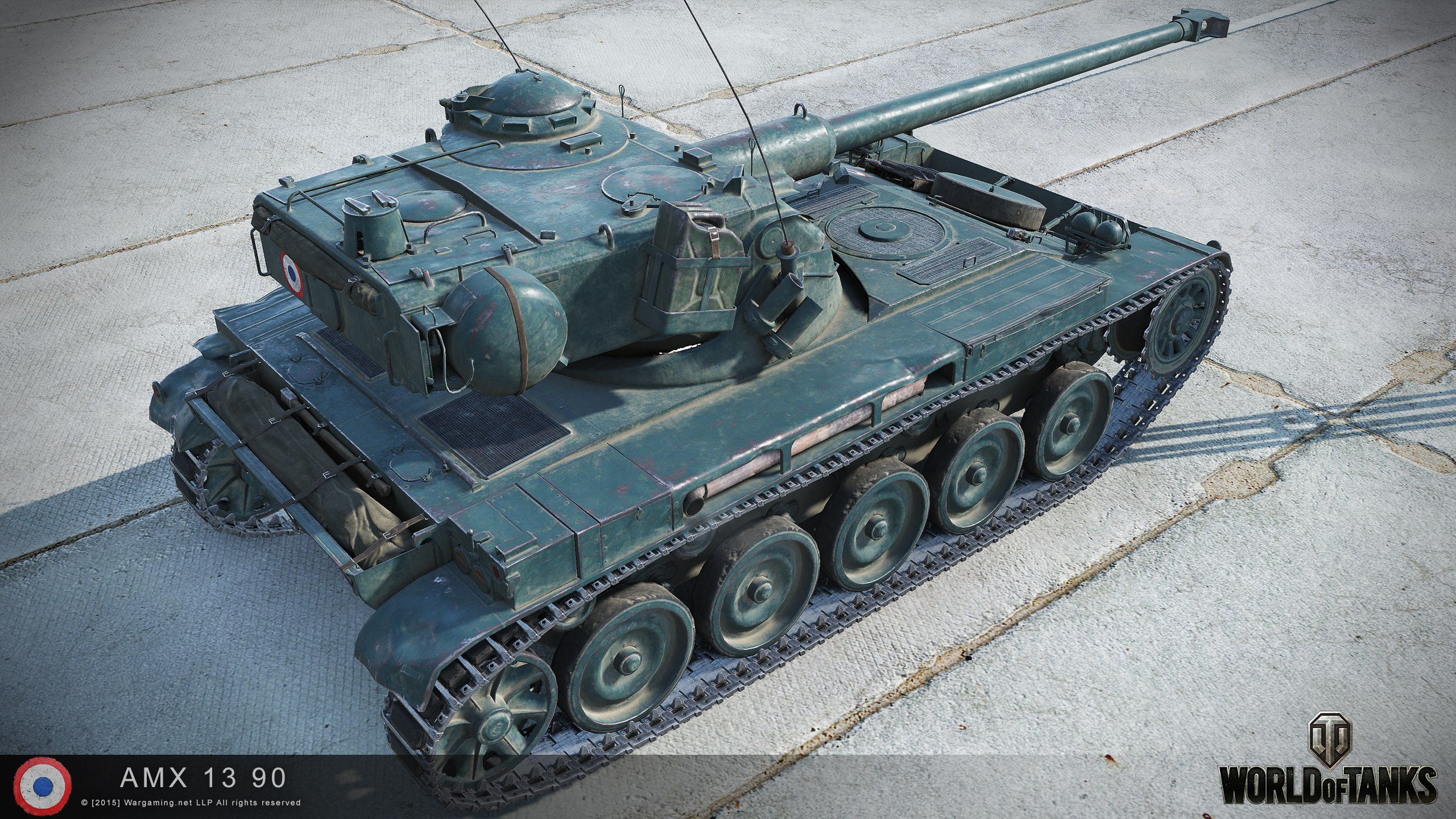 Amx 13 90 Hd Renders The Armored Patrol