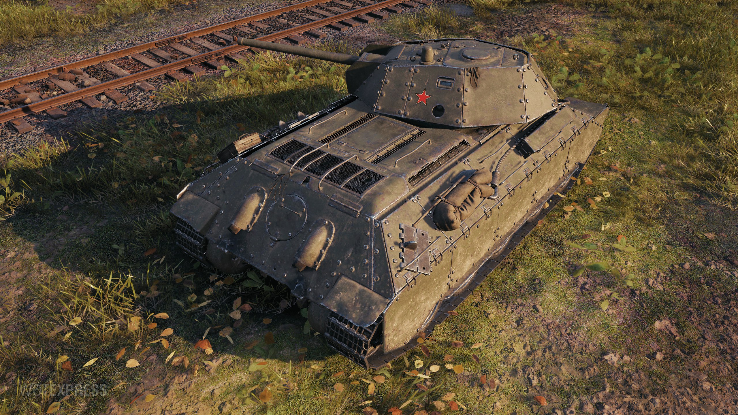 World of Tanks - supertest - T-34E in game pictures 