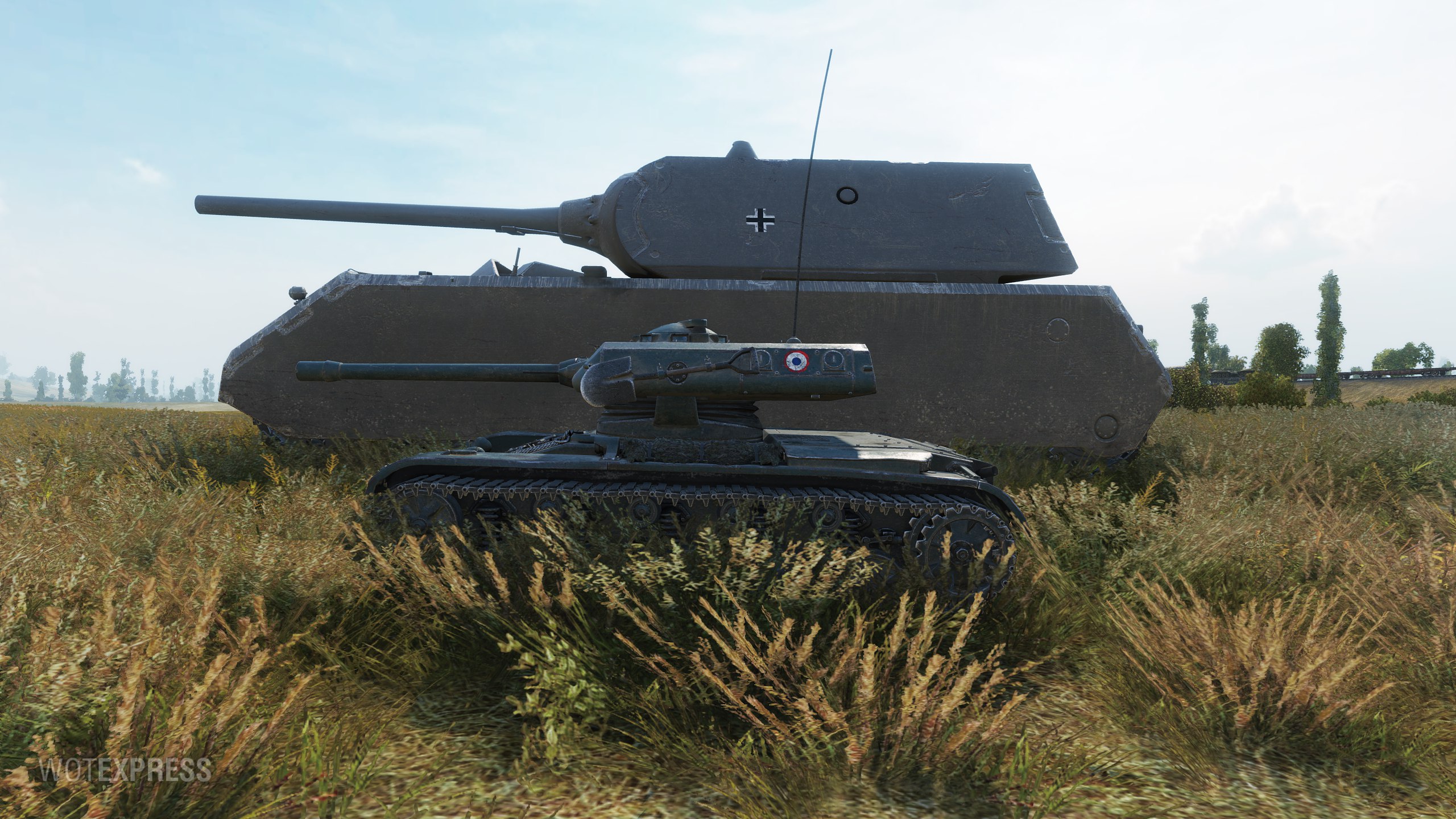 World of Tanks Supertest 9.21 - ELC EVEN 90.