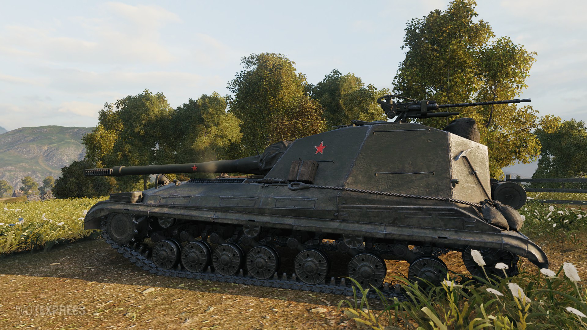 World of Tanks Supertest - Object 268 Version 4 ingame pictures.