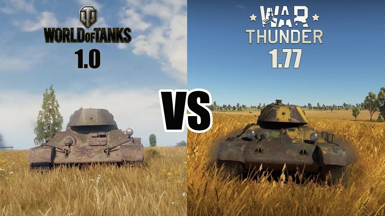 war thunder vs world of tanks meme