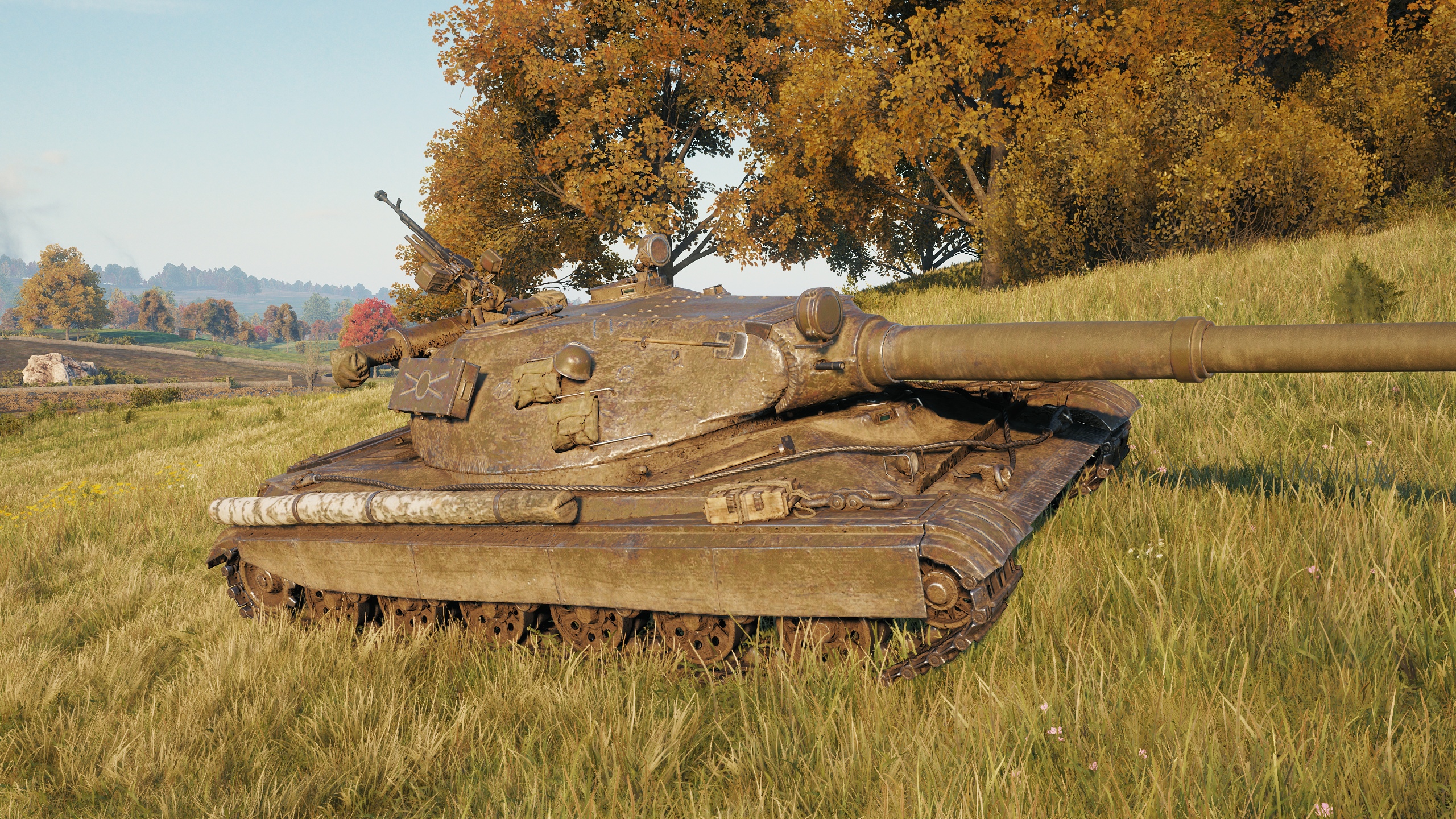 World of Tanks Supertest - 60TP Lewandowski in game pictures.